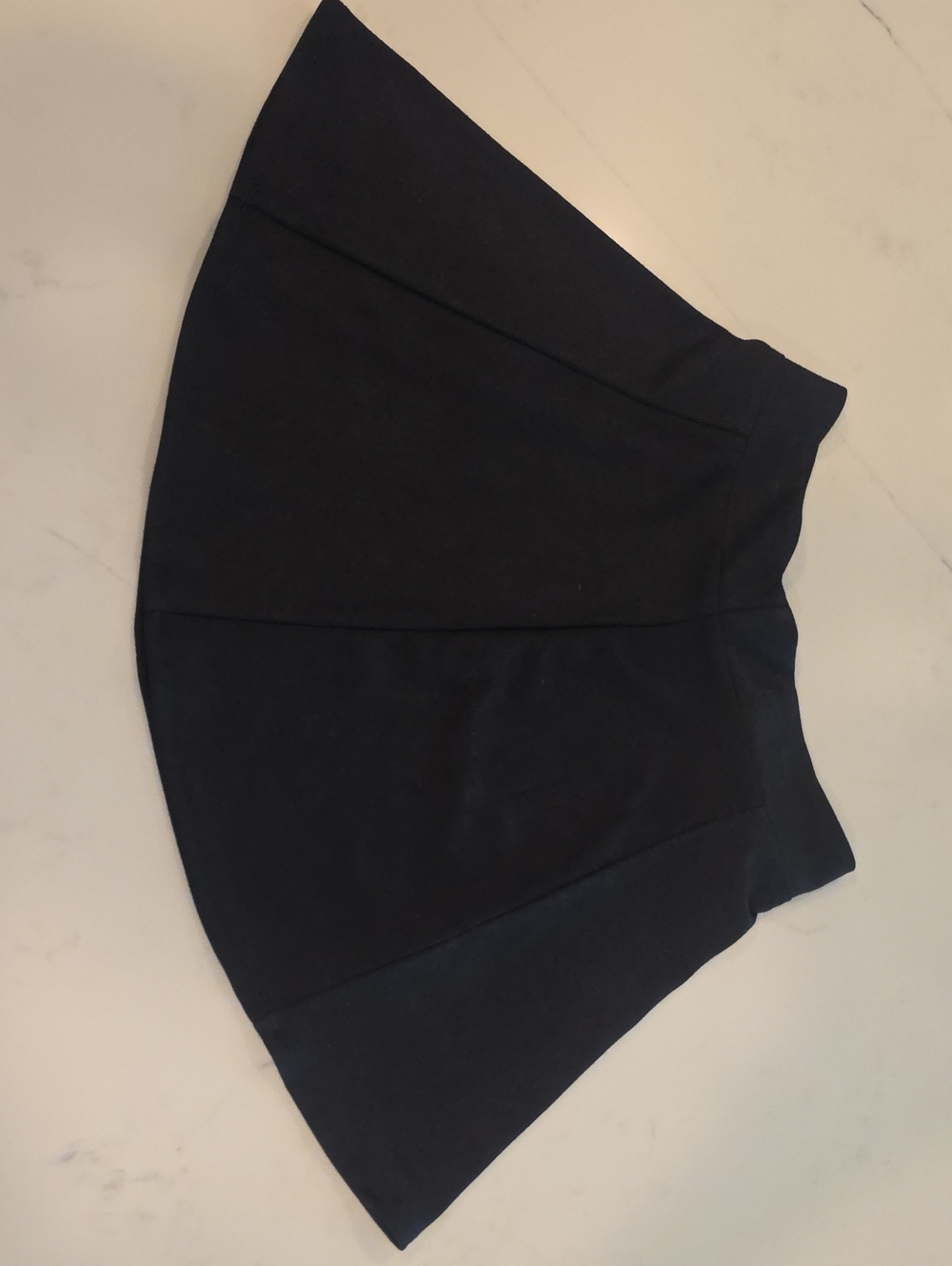 Socialite Black Knit Skirt